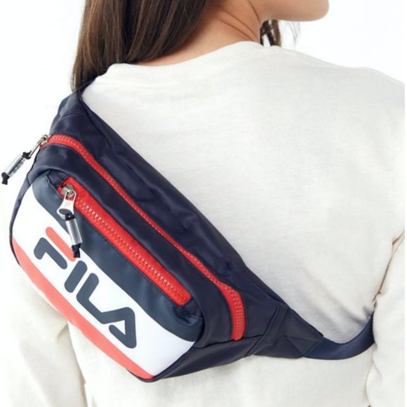 fila fanny pack white